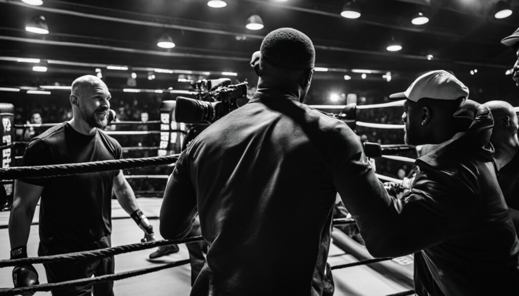 behind the scenes boxing movie jamie foxx